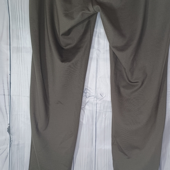 Eileen Fisher Dark Green pull-on pants - Picture 8 of 10